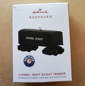 Hallmark Lionel 1001t Scout Tender Train Ornament